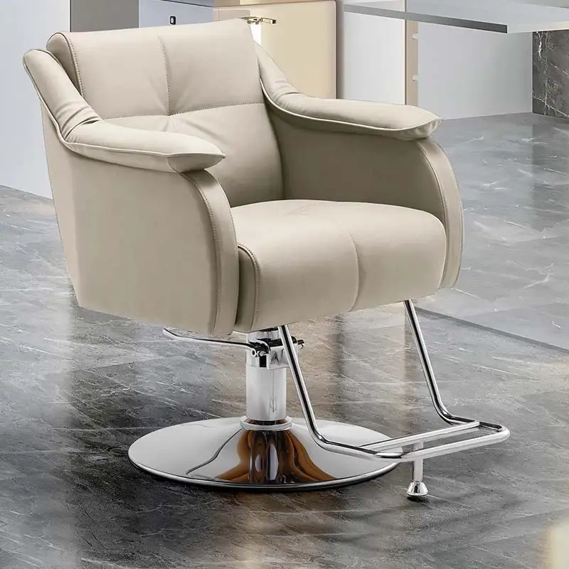 

Modern Hot Selling Hair Salon Chair for Dyeing and Perm Services High Grade Stainless Steel Adjustable Footrest Shampoo Chair