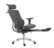 Ergonomic Reclining Adjustable Headrest Office  Chair with Foot Rest High Back Computer Chair Mesh Home Office Desk Chairs