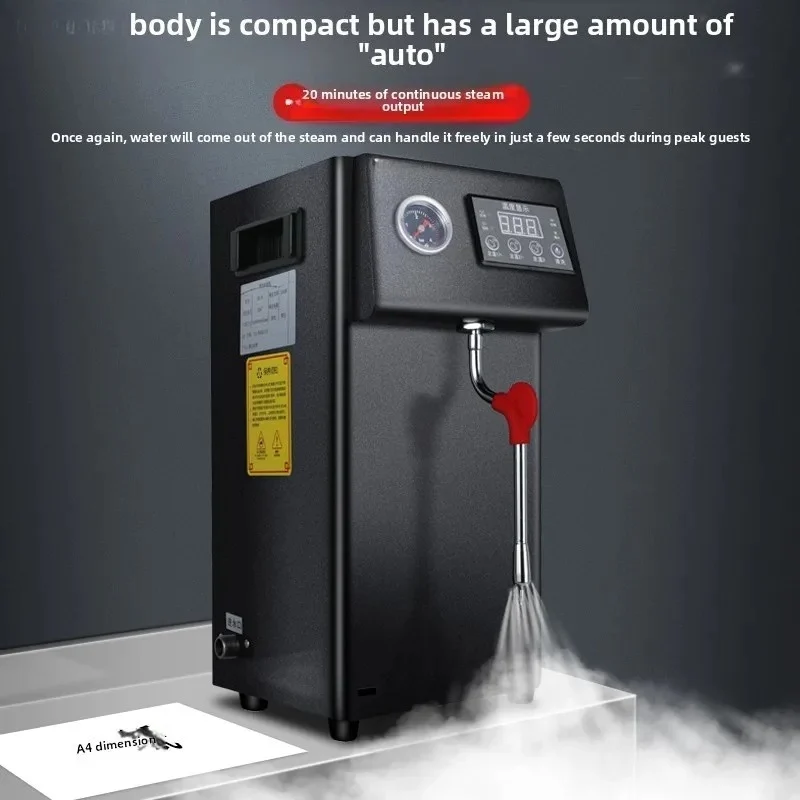 commercial milk tea shop automatic constant temperature milk tea heater coffee fixed temperature single head boiling machine