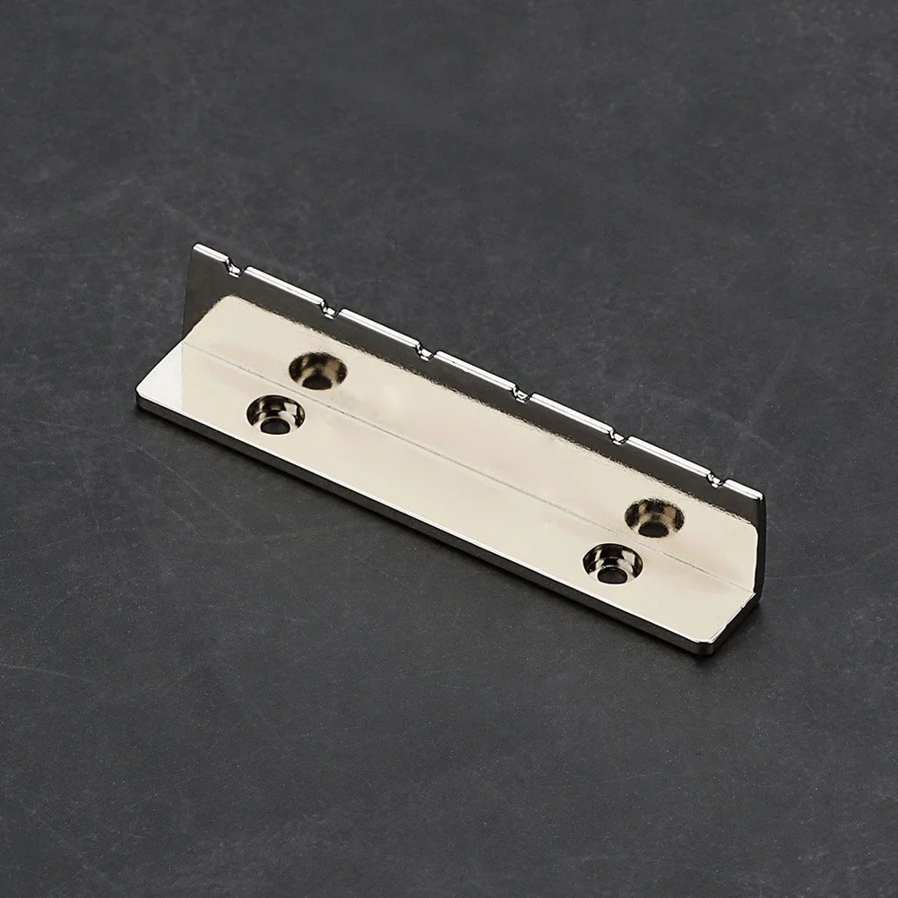 

L-Shaped Bridge Saddle Replacement Stable Support Durable Material String Instrument Nut Folk Guitar Accessories Electric String