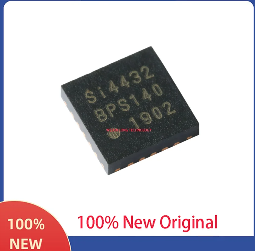 New original factory-made, surface-mounted SI4432-B1-FMR QFN-20 wireless ISM transceiver IC chip