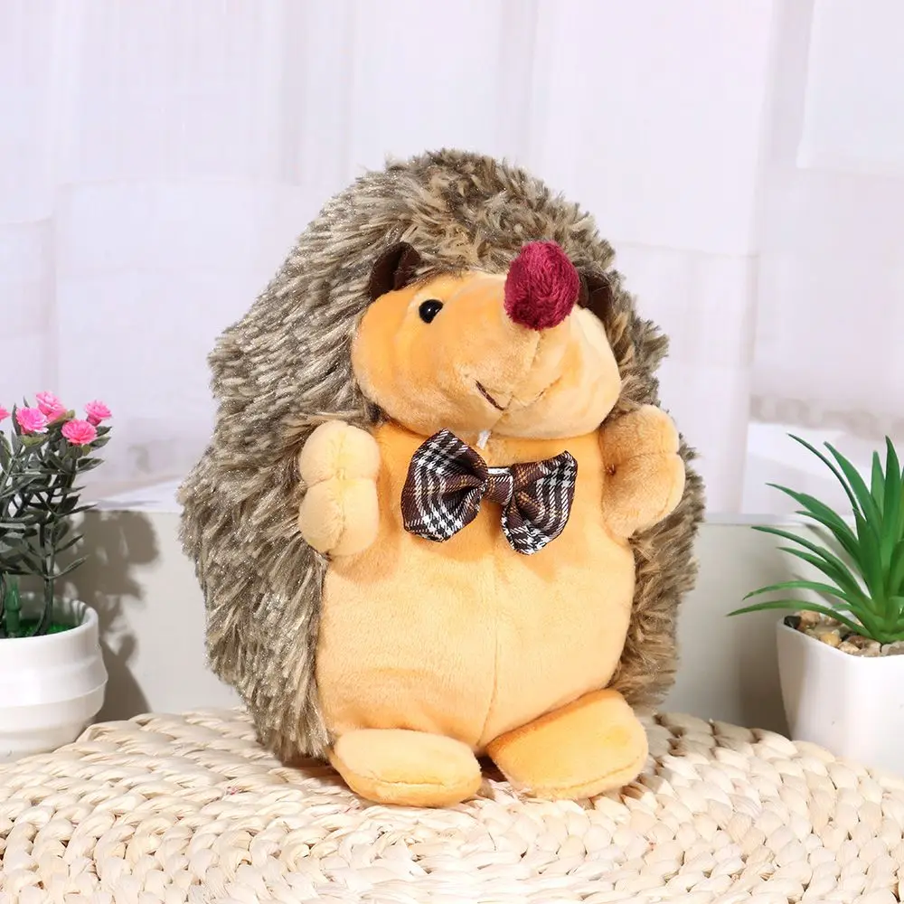 New Valentine's Day Gifts Cushion Stuffed Animal Hedgehog Couple Doll Plush Toys Soft Cotton Dolls