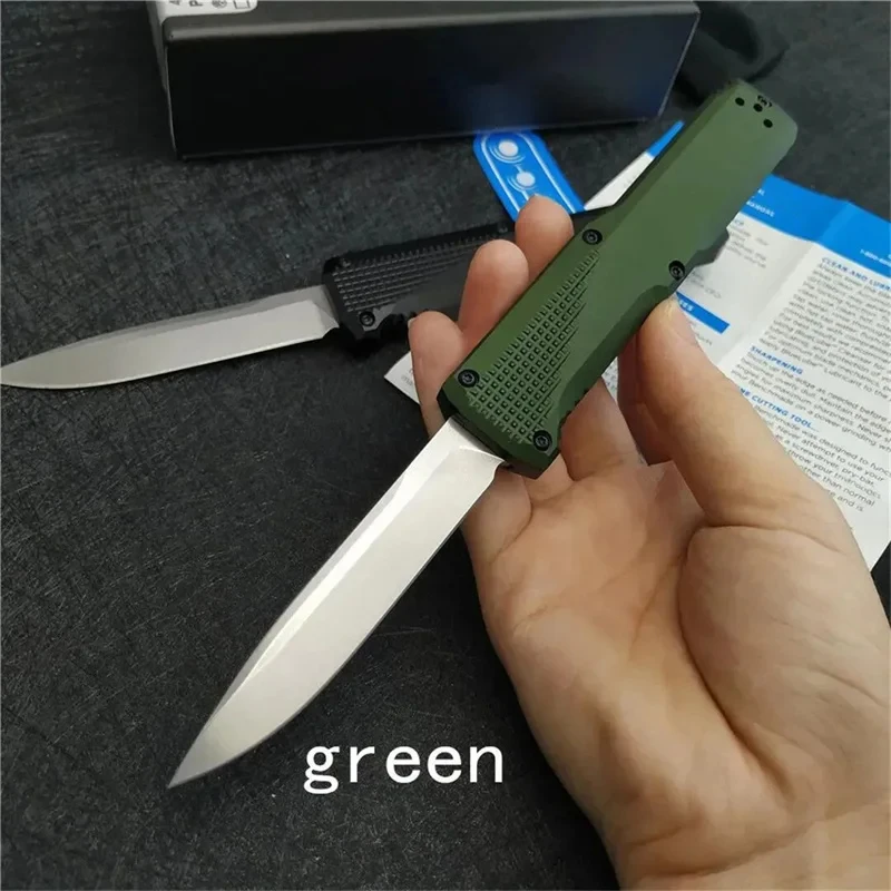 4 Styles BM 4600 Knives D2 Blade Aluminum Handles Outdoor Camping EDC Portable Survival Self-defense Adventure Knives Tools