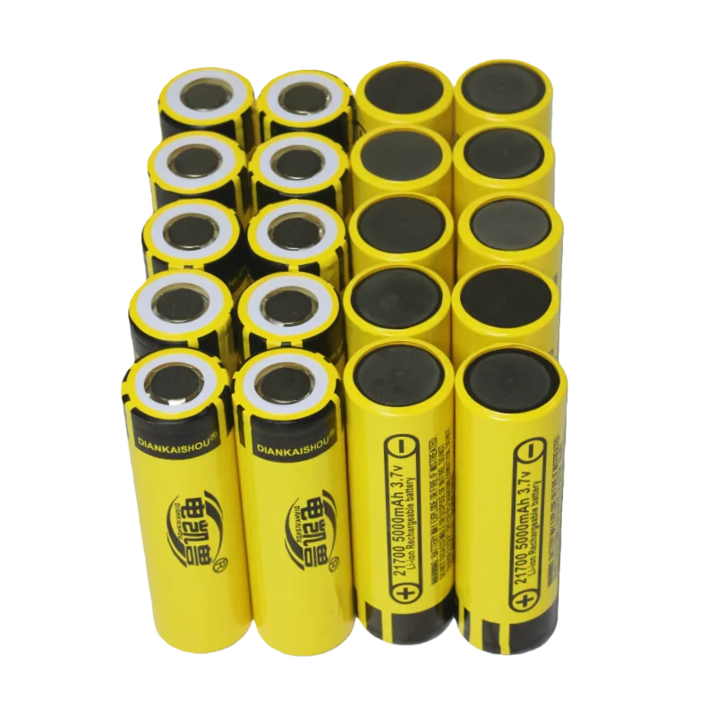 جديد 1-400 قطعة 21700 5000 مللي أمبير DIANKAISHOU بطارية قابلة للشحن 3.7 فولت 3C تفريغ بطاريات عالية الطاقة للأجهزة عالية الطاقة