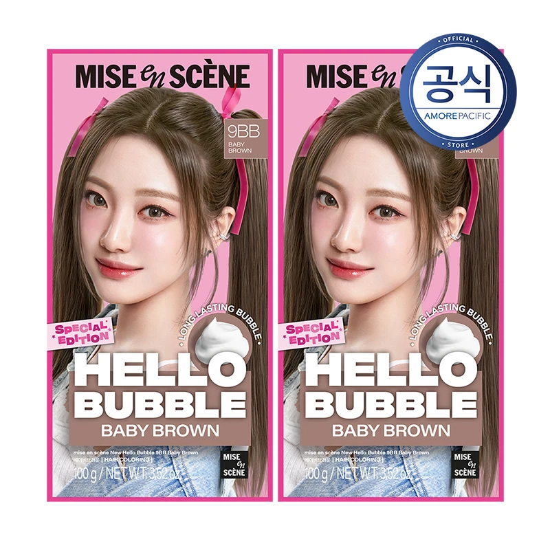 Mise En Scène New Hello Bubble High Teen 100 جرام عبوة من قطعتين (اختياري) #1