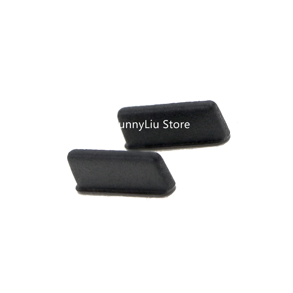 أزرار مطاطية للشاشة العلوية لـ 3DS ، أجزاء الإصلاح ، إكسسوارات اللعبة ، أسود ، مجموعة من المطاط