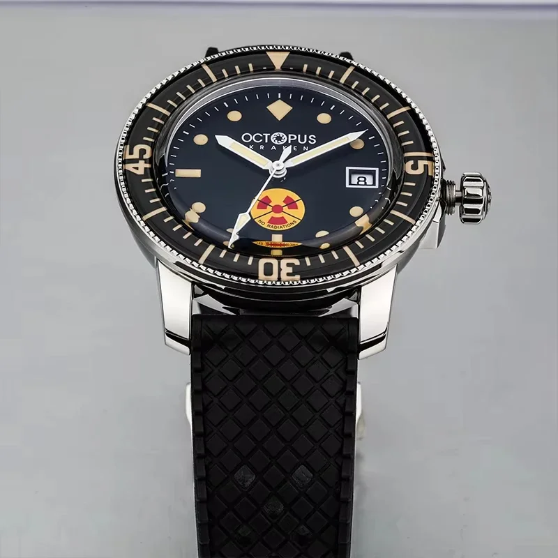 

Автоматические механические мужские часы Octopus Kraken 2024, 40 мм, PT5000, с сапфировым стеклом, светящимся OCT-0019 Diver ﻿ reloj hombre