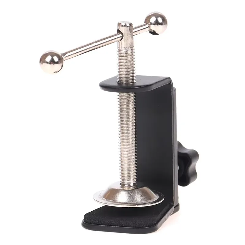 1 Stück/Praktisch/Schwerlast/Metall+Kunststoff/Tischmontage/Clip/Für/Mikrofon/Schreibtisch/Lampe/Ständer – Detail 3