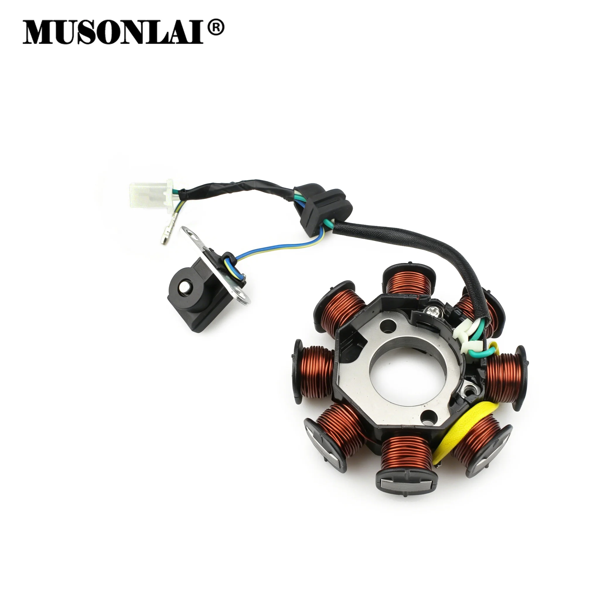 Motorcycle Stator Coil For Honda ANF125 2003 2004 2005 2006 2007 ANF125T Innova 2005 2006 31120-KPW-9010