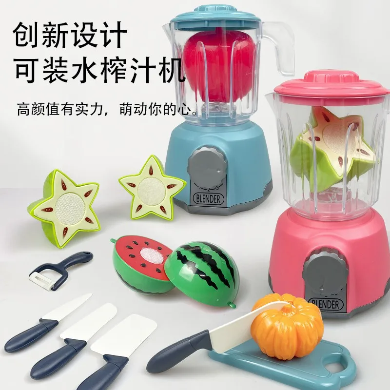 Kinderen spelen huis keuken koken speelgoed baby gesneden fruit groenten koken volledige set jongens en meisjes simulatie keukengerei speelgoed