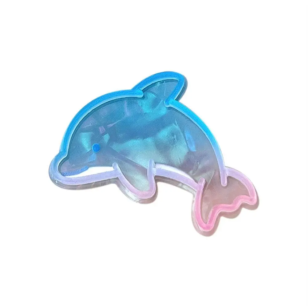 أنيقة محارة المحيط الأسماك دبوس الشعر الأعشاب البحرية قنديل البحر دولفين مقاطع الشعر الكرتون المرجان الحيوان منقار البط كليب الطرف #5