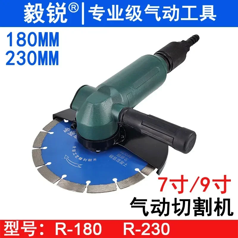 R-180 Pneumatic Cutting Machine R-230 Concrete  7-Inch Grinder 9-Inch Angle  Saw Blade