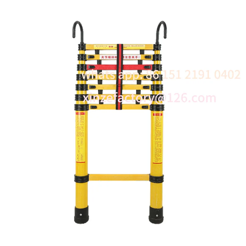 

Customizable Insulation Fishing Rod Ladder Electrical Insulation Herringbone Bamboo Ladder Electric Power Maintena