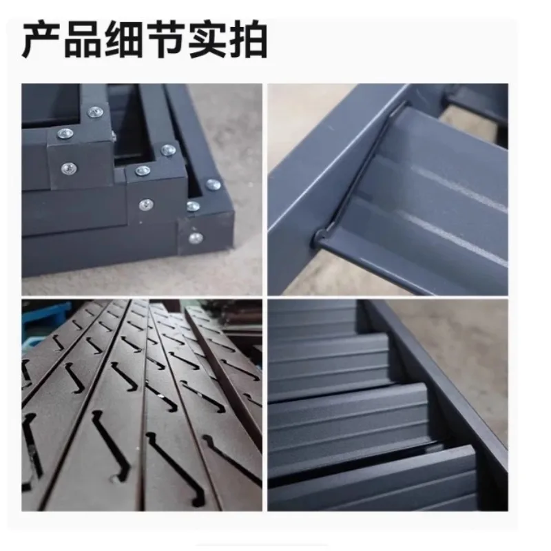 Customized Aluminum Alloy Air Conditioner Outer Hood Air Conditioner Outer Hood Outdoor Unit Ventilation Rainproof Louver Grille