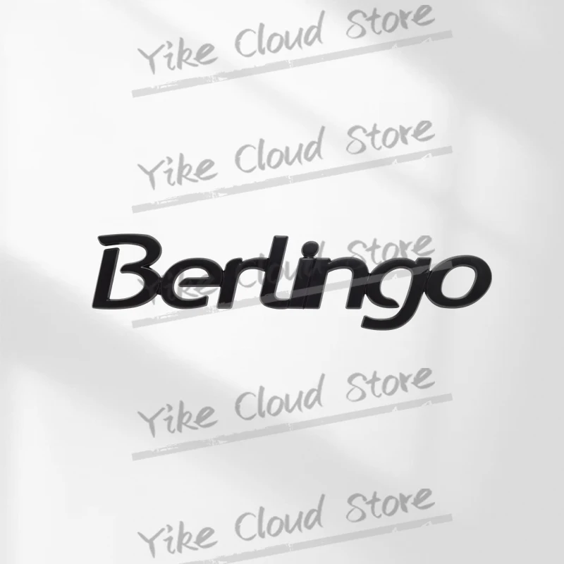 لسيتروين بيرلينجو K9 M XL شاحنة التخييم رسالة الديكور شعار تصفيف السيارة ثلاثية الأبعاد شارة معدنية الجسم جذع ملصقات بمادة لاصقة ذاتية #4