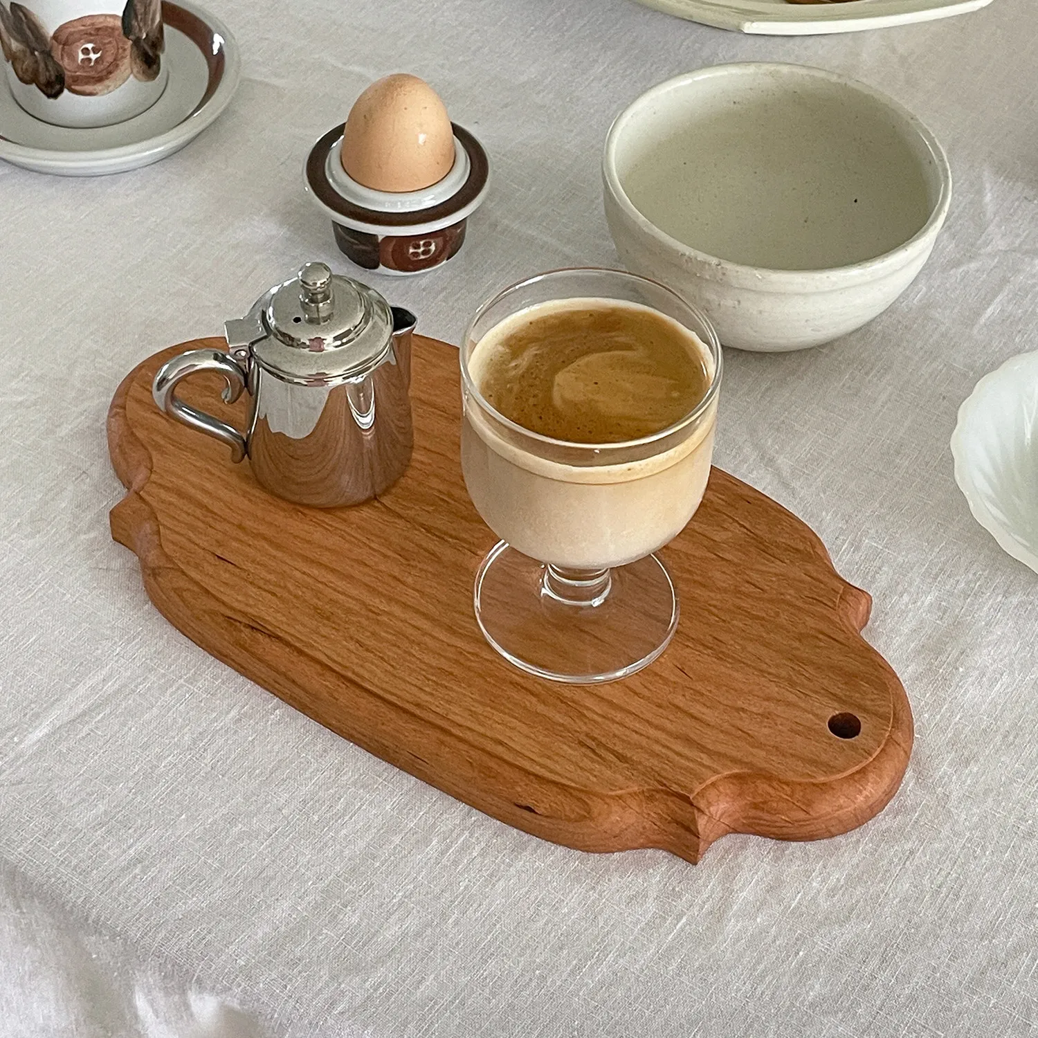 Vintage Cutting Boards for Kitchen Decorative Cherry Wood Charcuterie Board Tray Bread Serving Platter Butcher Block Pizza Board