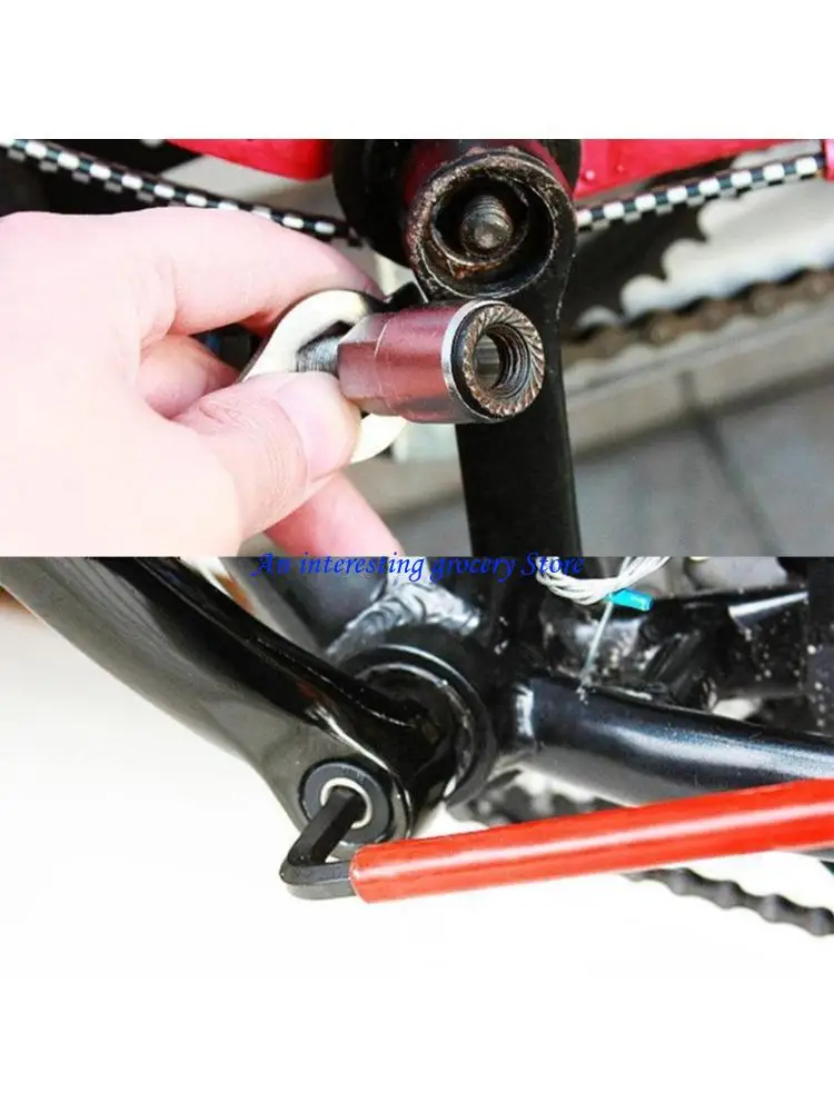 

652D Regulable Bicycles Extractor Pedals Arm Puller Durability Cranks Removal Tool