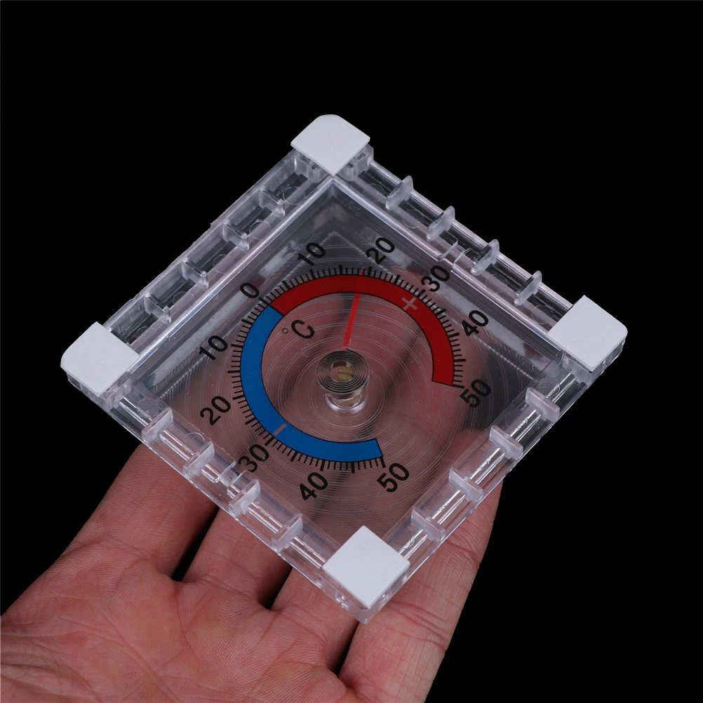 

Indoor Outdoor Garden Thermometer, Graduated Disc Wall Window Mount Temperature Measurement Tool