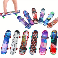 1-5pcs Outdoor Sports Mini Finger Board Technology Truck Finger Skateboard Children Toy Desktop Skateboard Children Toy Gift