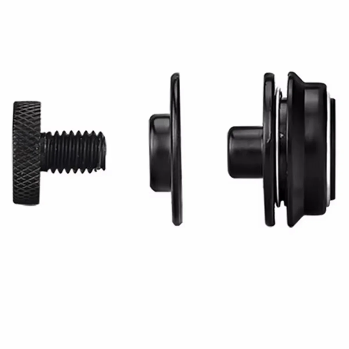 ABJZ 4PCS Guitar Strap Lock Heavy Duty Metal Button Security Straplock for Electric Acoustic Guitar Bass Ukulele