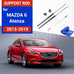 Mazda 6 mazda6用エンジンカバー,ATV,Gj/gl,2012-2019用油圧ロッド,スプリングショックアブソーバー