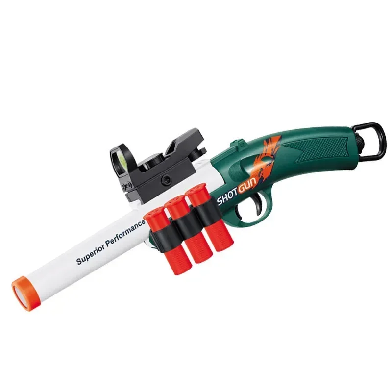 S686 Lancio Shell Pistola giocattolo Soft Bullet Airsoft Launcher Sport all'aria aperta CS Gioco Arma Pistola Sparatutto Arma per ragazzi Regalo