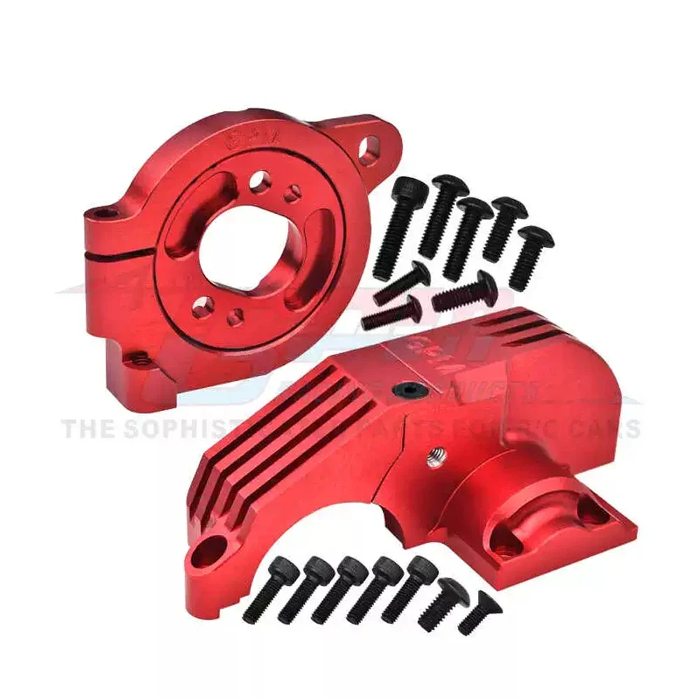 GPM Metal Aluminum 7075 Motor Mount + Gear Cover 8960 + 8987 for Traxxas 1/8 MAXX SLASH 6S 1/10 MAXX 4S 4WD Monster Truck RC Car