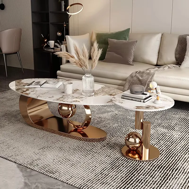 

Elegant Nordic Coffee Tables Round Unique Home Minimalist Coffee Tables Aesthetic Unique Table Basse De Salon Decoration