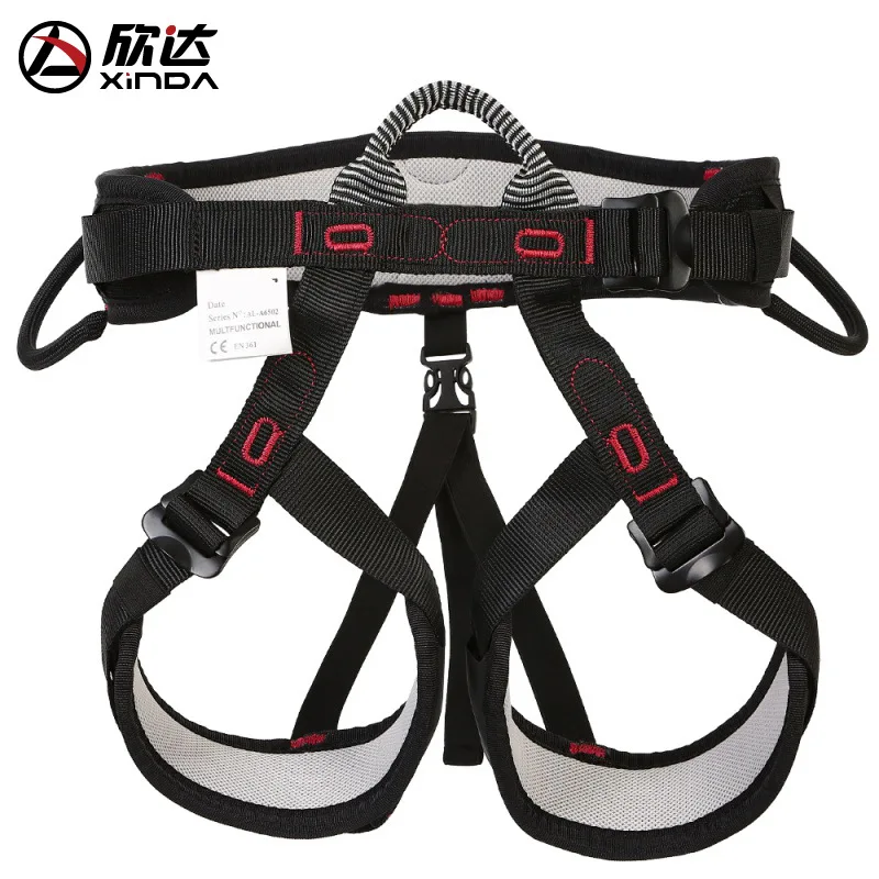 Outdoor Mountaineering High-Altitude Operation Safety Belt Fire Rescue Half Body Climbing Expansion P124