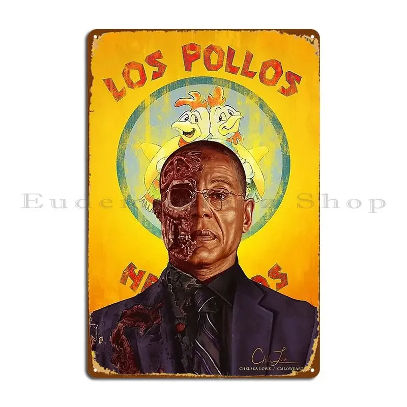 Gustavo Fring Phone Case Metal Plaque Poster Wall Cave Iron Garage Club Party Designing Tin Sign Poster