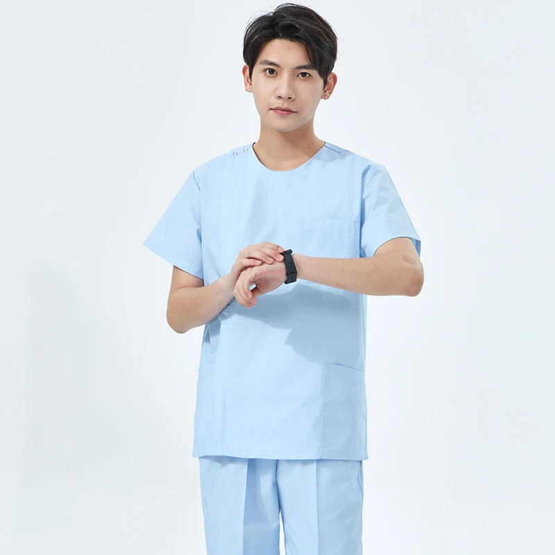 Wholesale Medical Uniforms for Women and Men Stretch Dentist Scrub Sets Quick-Dry Doctor Surgeon Suit Cheap Clinic Nurse Scrubs