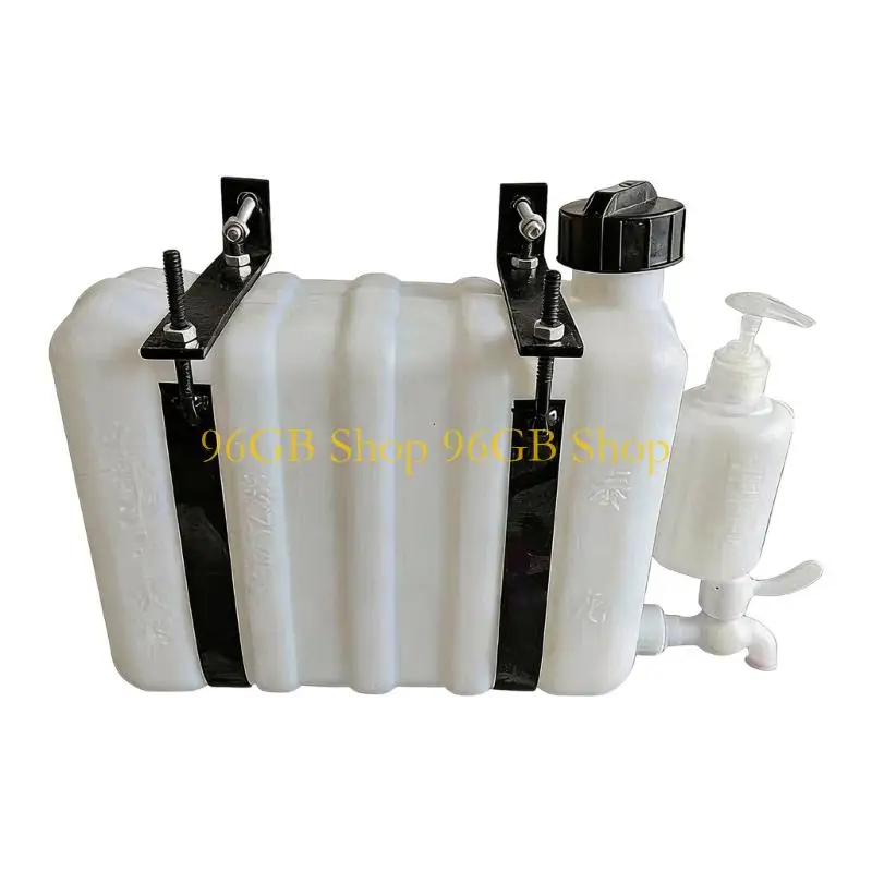 96GB Hand Washing Water 9L Portable Water Storage For Truckers Hand Cleaning On The Road Quick Setup ABS Material