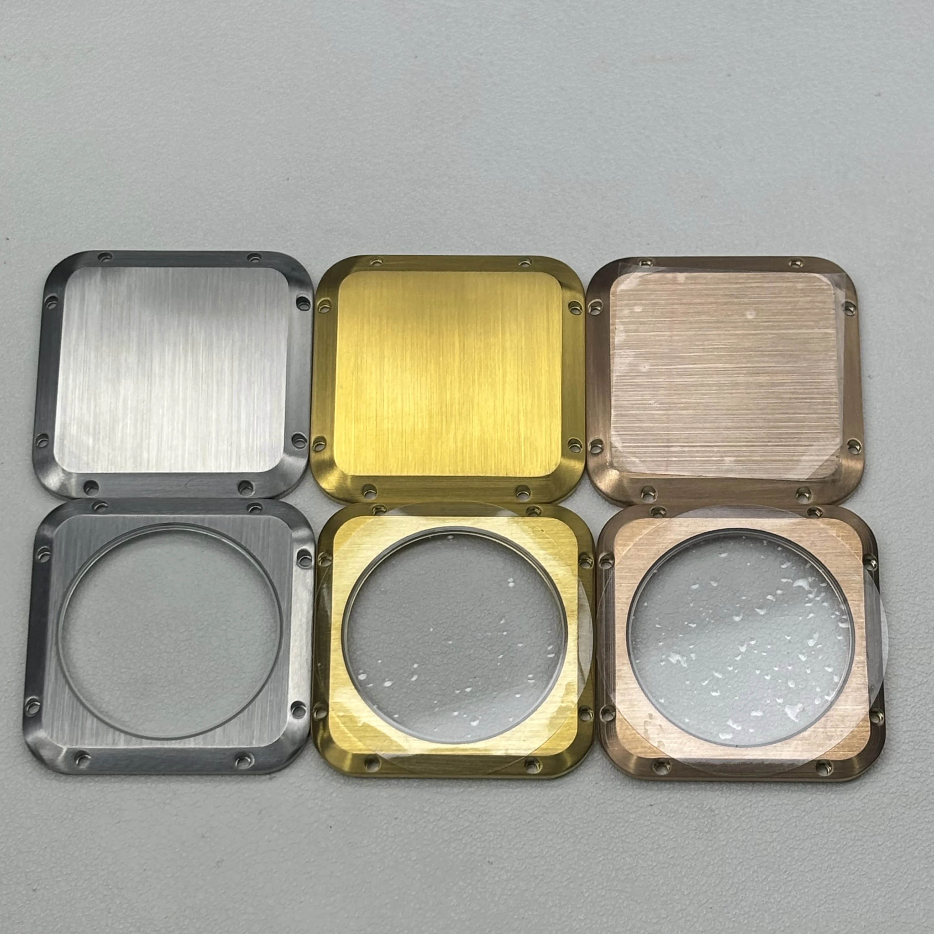 38 مللي متر NH35 ساعة حافظة ساعات رجالية الفولاذ المقاوم للصدأ حزام الساعات صالح NH34 NH35 NH36 حركة NH35 #6