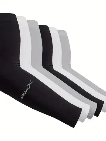 3Pairs Breathable Sun Protection Sleeves - Breathable & UV Protective Gear for Outdoor Adventures，Sports, Driving