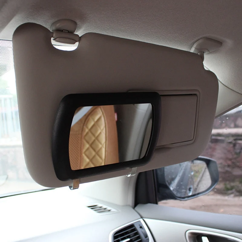 Fit Universal Car Sun Visor Mirror Makeup Sun-shading Cosmetic Mirror Vanity Mirror Automobile Make Up Mirror Vanity Mirror Auto