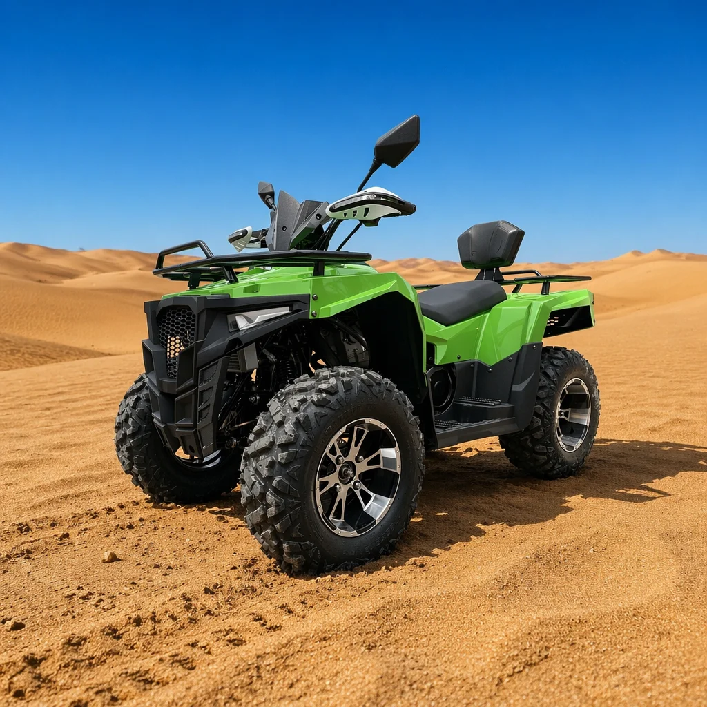 Hot Sale 300cc Automatic ATV Rugged Extreme Ride Tires with Shaft Drive Transmission System and Differential Lock Equipped