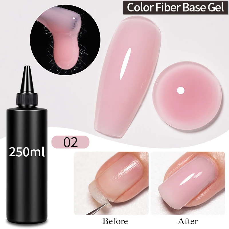 PUENTE 250ML/1KG Grande Volume Base Top Coat Estensione Gel Punte per unghie Colla Gel Smalto per unghie Soak Off UV/LED Vernice semipermanente