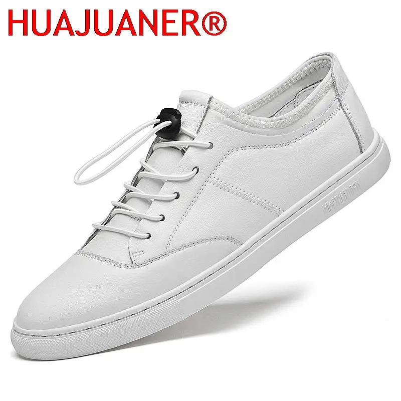 

Spring Autumn Men Boat Shoes Genuine Leather Fashion Casual Shoes Comfortable Men Casual Shoes Men Footwear Breathable Shoes