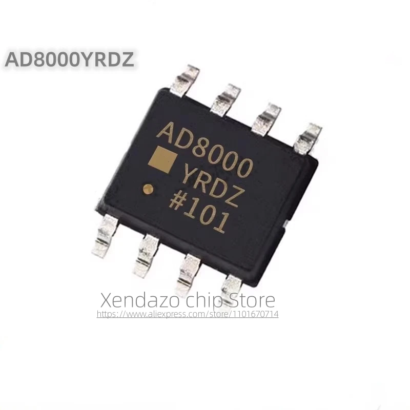 5pcs/lot AD8000YRDZ AD8000 8000Y SOP-8 package Original genuine Operational amplifier chip