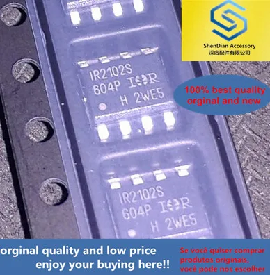 5pcs only orginal new IR2102S IR2102STRPBF high and low side driver chip SOP8 original