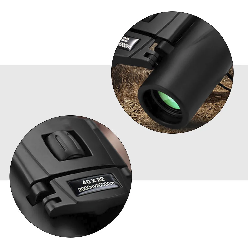 

Compact 40 X 22 Lightweight Foldable Outdoor Camping Hiking Bird Watching Travel Sightseeing Binocular Telescope