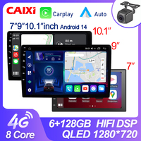 CAIXI 4G 8 Core 9 inch Android Auot 2 Din Stereo Car Radio Multimedia For 360 Panorama Auxiliary GPS Wireless Carplay Autoraido