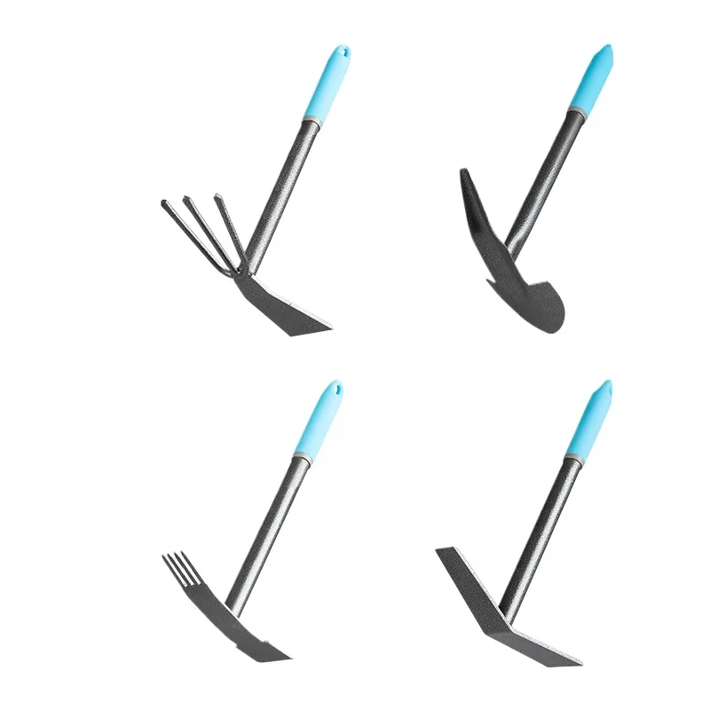 Long Handle Plastic Telescopic 15 Teeth Cleaning Lawn Garden Steel Rake