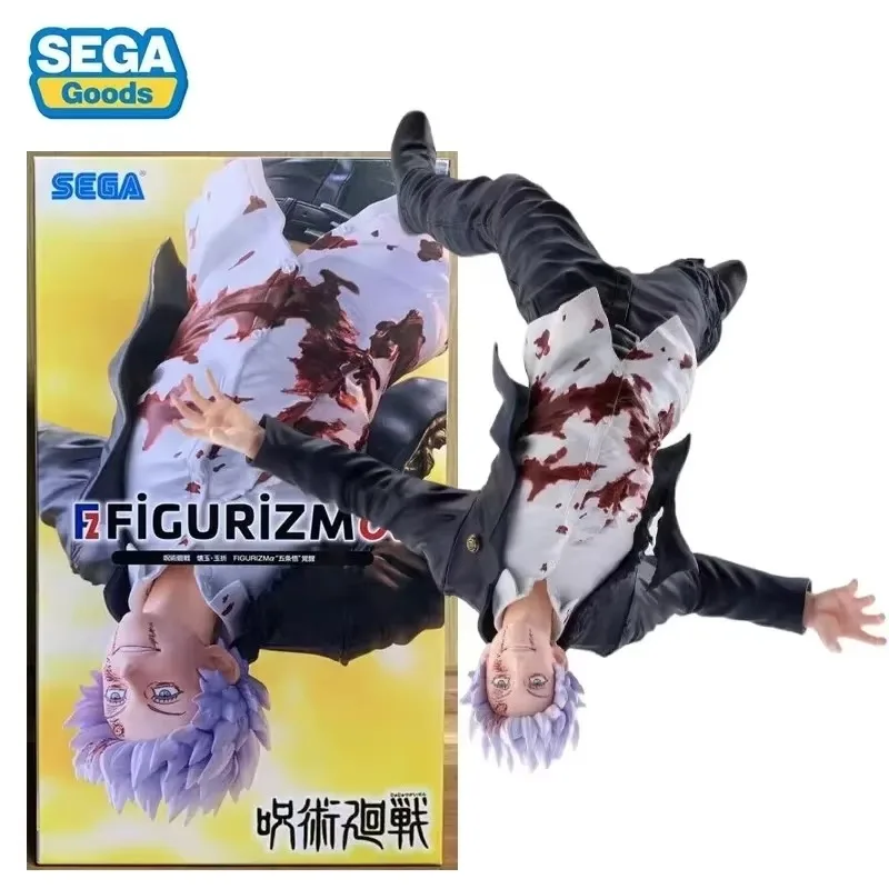 Original SEGA Jujutsu Kaisen 25cm Gojo Satoru Awakening Temporada 2 figuras de acción PVC modelo muñeca colección niños juguete para regalo