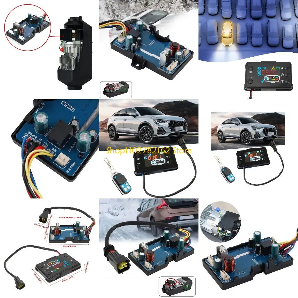 

547B Heater Adjustment Accessories LCD Monitor Switches Board Easy Installation