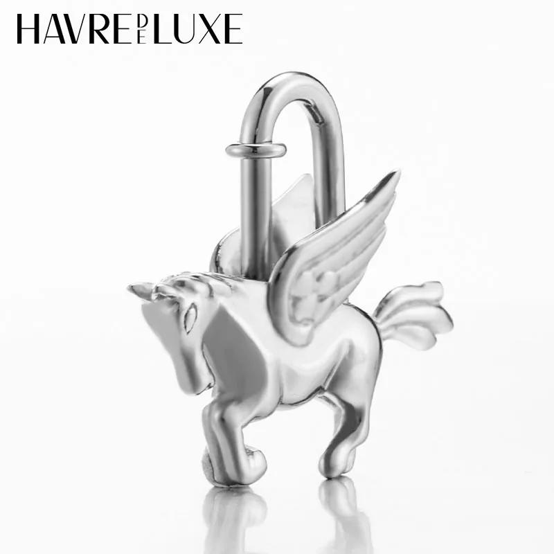 Bag Pendant For Hermes Birkin Kelly Bag Pegasus Lock Charm All-steel Animal Metal Lock Bag Pendant High-end Charm Necklace