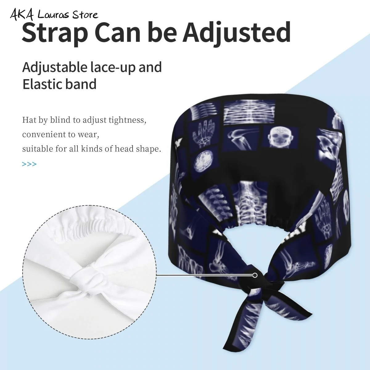 Pet Shop X Image Gorros exfoliantes de enfermería unisex Accesorios de enfermería veterinaria transpirables divertidos Gorro exfoliante de anestesia