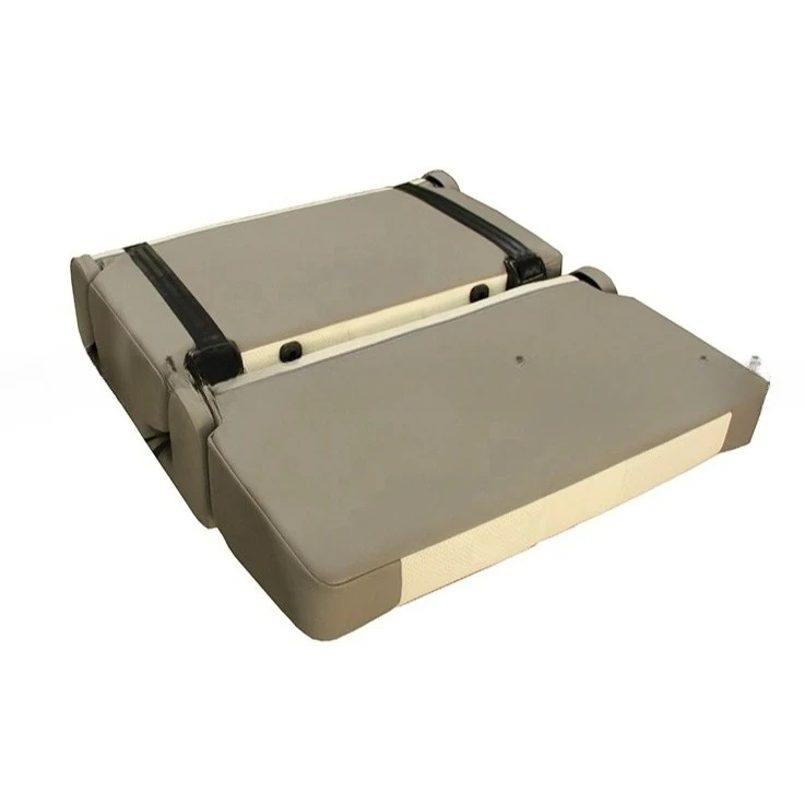 

FoldingCaravan Folding Campervan Two People Seat With The Three Layers RV Folding Cloth Universal Metal And Foam Unfold Like Bed