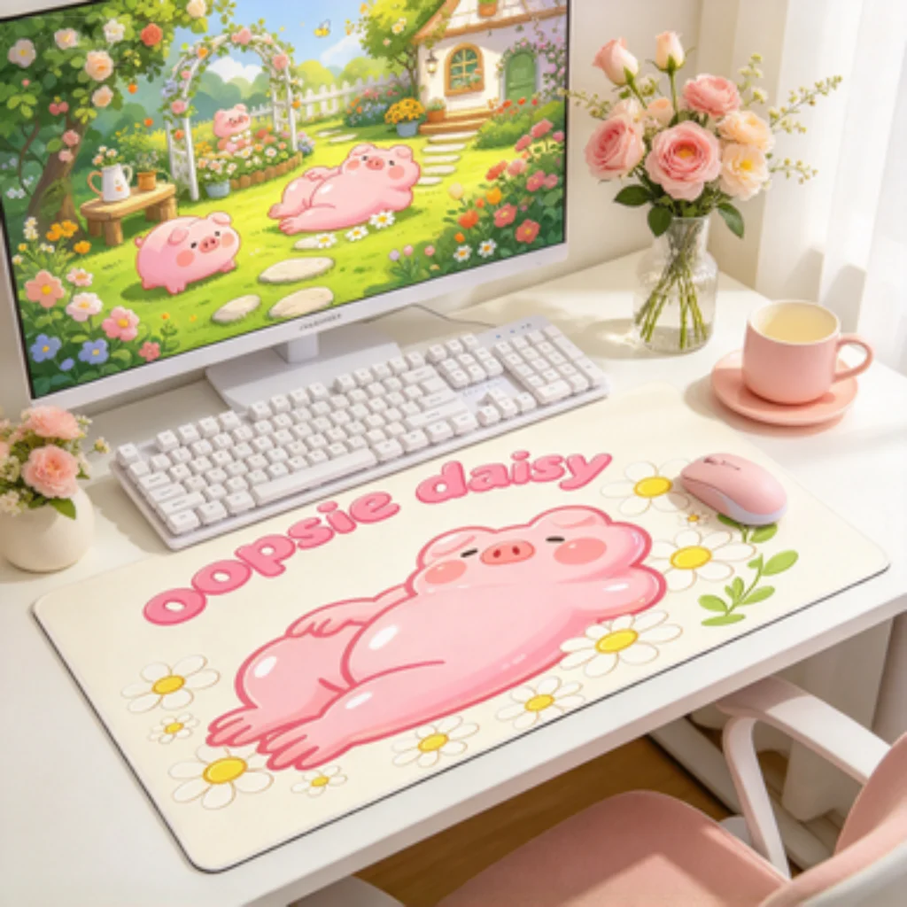 Tapis de bureau Big Eye Monste - Cow Mat Rubber avis et prix