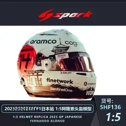 **Preorder ** Spark 1:5 Helmet 2023 F1 Team Alonso Japanese GP 2023 /Chinese 2024